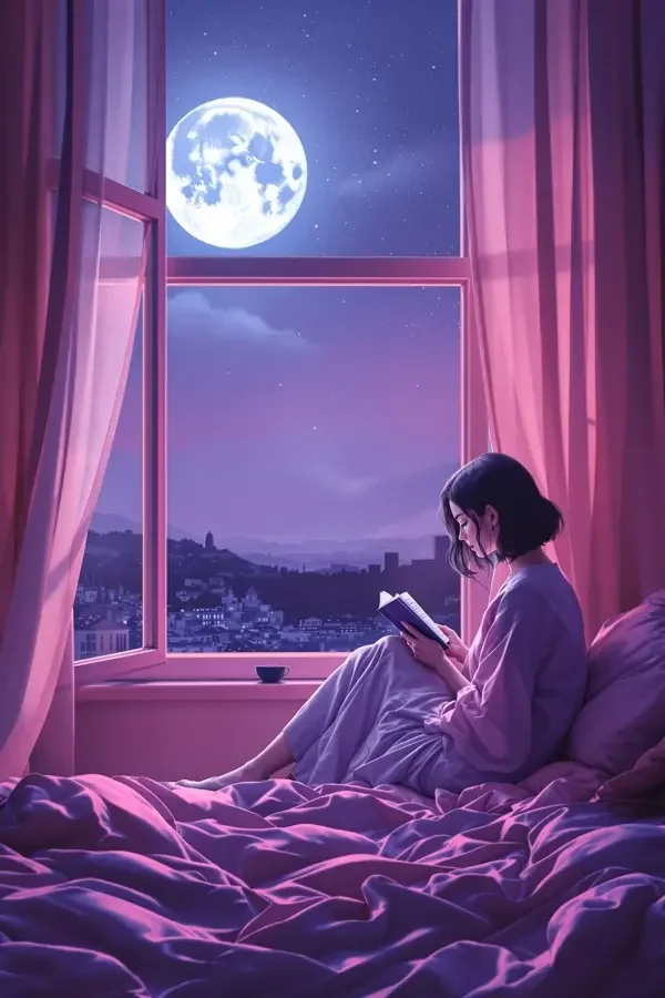 月落西窗 - 奇幻 文艺 夜晚 月落西窗电影海报